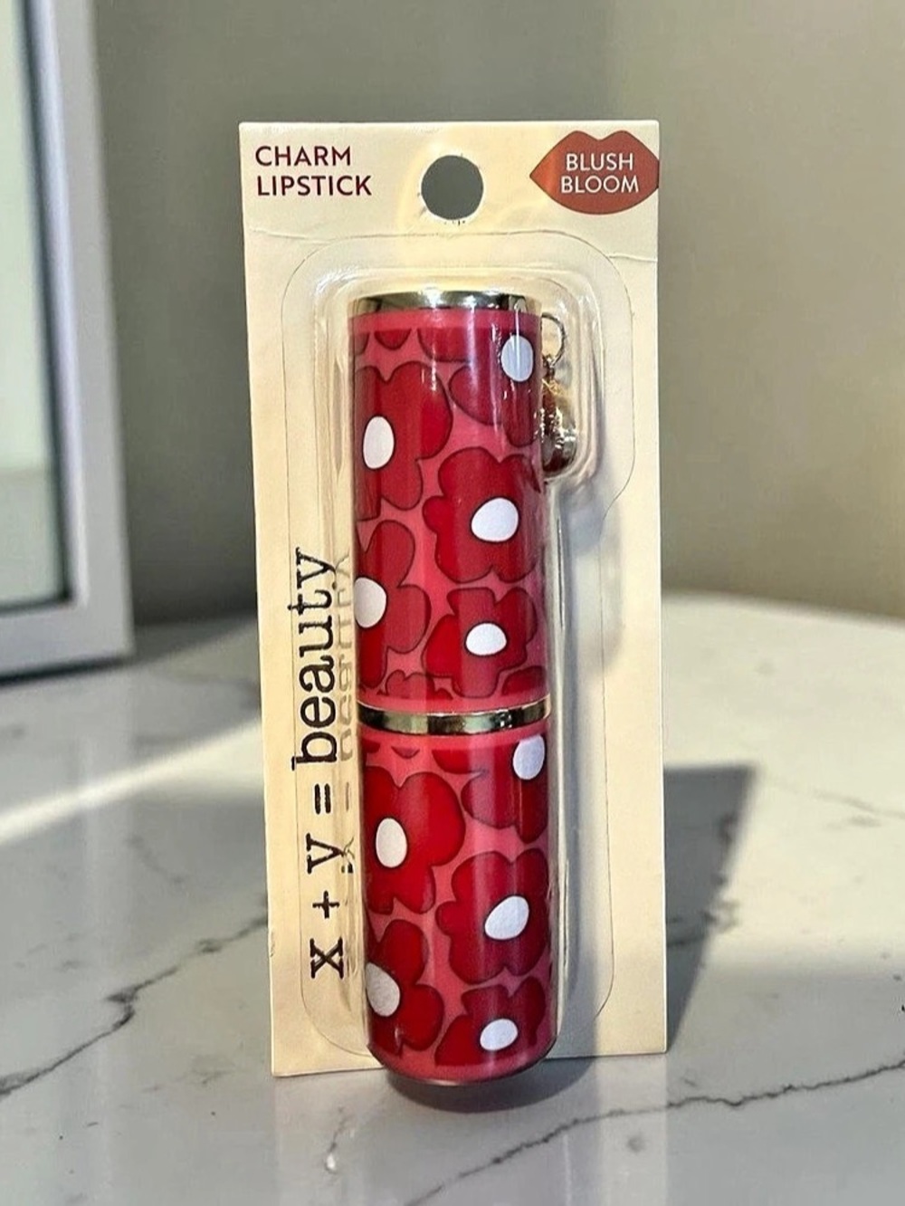 X + Y = beauty Charm Lipstick Blush Bloom